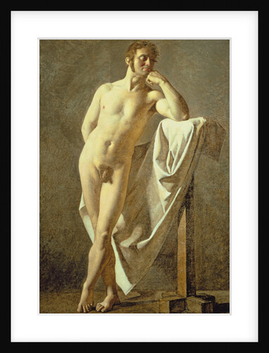 Study of a Man, c.1801 by Jean Auguste Dominique Ingres