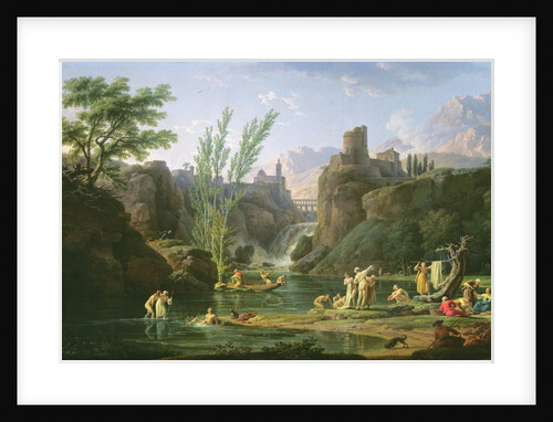 Morning, The Bathers, 1772 by Claude Joseph Vernet