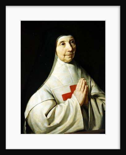 Portrait of Catherine-Agnes Arnauld, 1662 by Philippe de Champaigne
