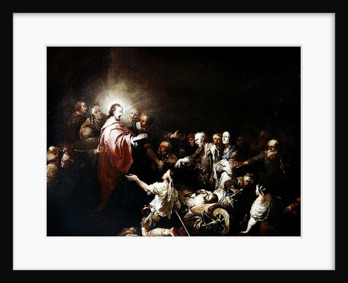 Jesus Blessing the Sick by Christian Wilhelm Ernst Dietrich