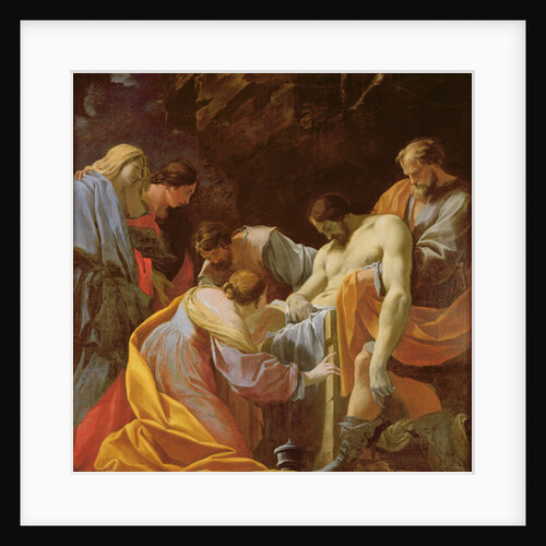 The Entombment of Christ by Simon Vouet