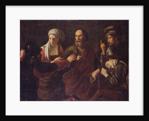 The Denial of St. Peter by Nicolas (after) Tournier