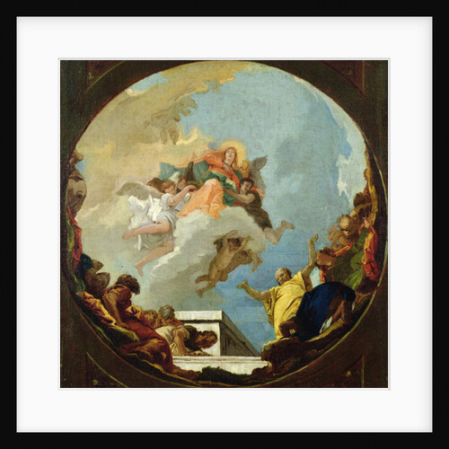 Assumption of the Virgin by Giovanni Battista (1696-1770) Tiepolo