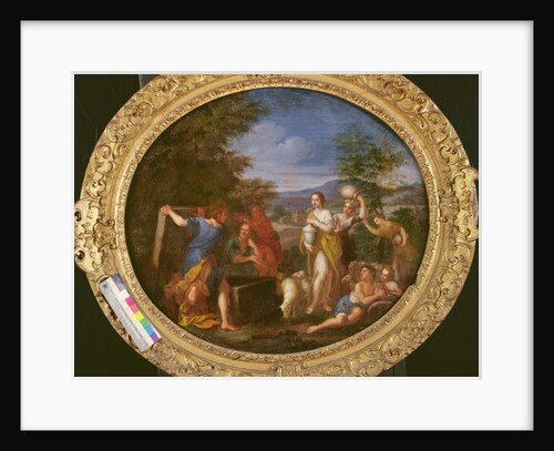 Jacob protecting Rachel by Francesco Albani