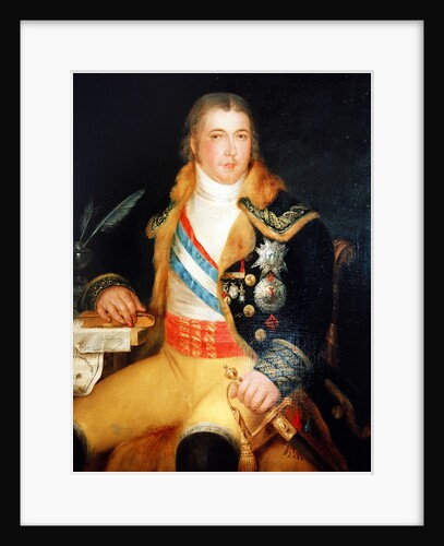 Portrait of Manuel Godoy by Antonio Carnicero