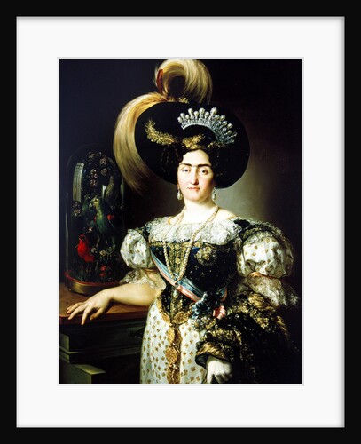 Maria Francisca de Braganca and Bourbon by Vicente Lopez y Portana