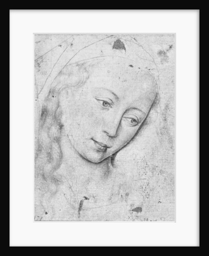 Head of the Virgin by Rogier van der Weyden