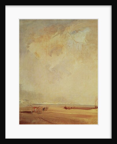 View of the Coast of Normandy by Richard Parkes Bonington