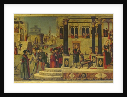 The Miracle of St. Tryphonius by Vittore Carpaccio