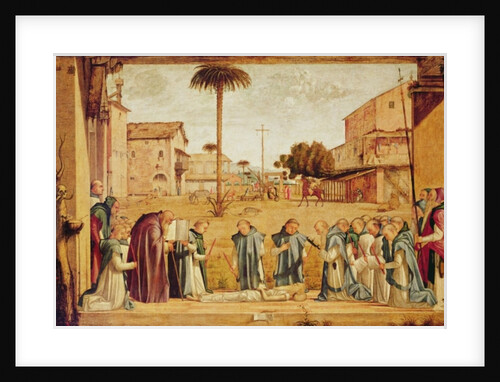 Burial of St. Jerome, c.1507-9 by Vittore Carpaccio