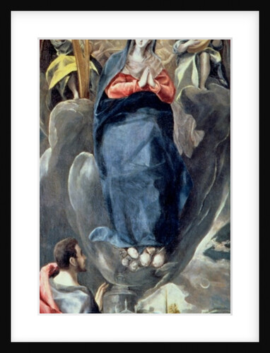 The Immaculate Conception Contemplated by St. John the Evangelist by El (1541-1614) Greco
