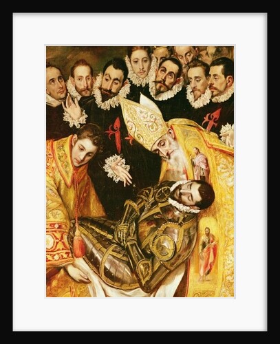 The Burial of Count Orgaz by El (1541-1614) Greco