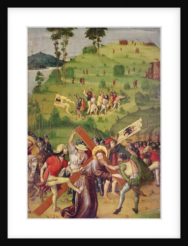 The Carrying of the Cross, from Scenes from the Life of Christ by Anton Henkel