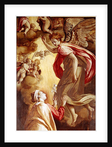 The Annunciation by Anthonie Blocklandt