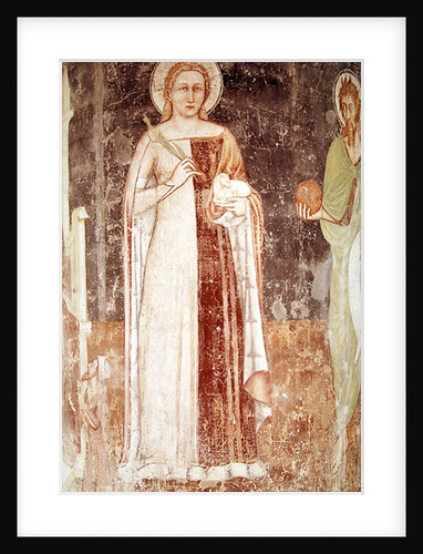 St. Agnes by Tommaso da Modena