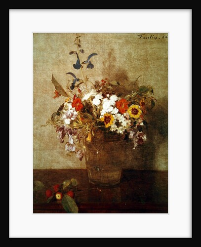 Autumn Flowers, 1864 by Ignace Henri Jean Fantin-Latour