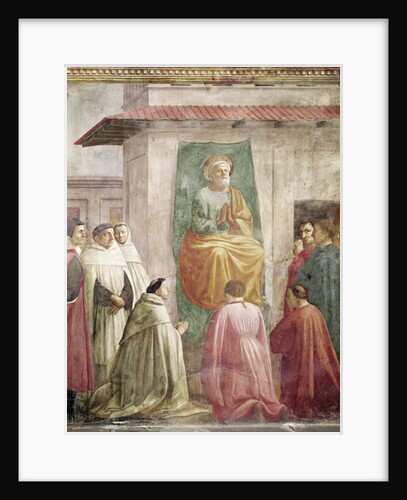 St. Peter on the throne by T. & Lippi F. Masaccio