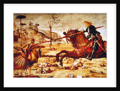 St. George Killing the Dragon, 1502-07 by Vittore Carpaccio