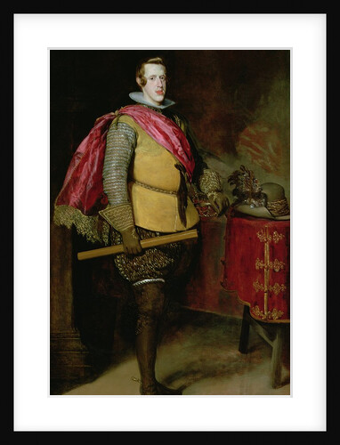 Portrait of Philip IV of Spain by Diego Rodriguez de Silva y Velazquez