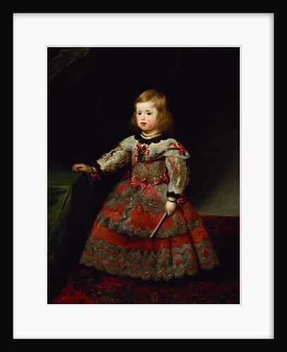 The Infanta Maria Margarita of Austria as a Child by Diego Rodriguez de Silva y Velazquez