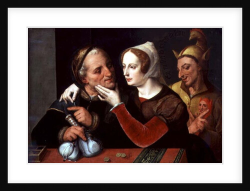 The Older One Becomes, The Madder One Becomes, So Says the Old Man by Master of the Prodigal Son