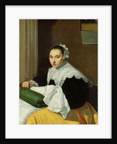 The Seamstress by Dutch School