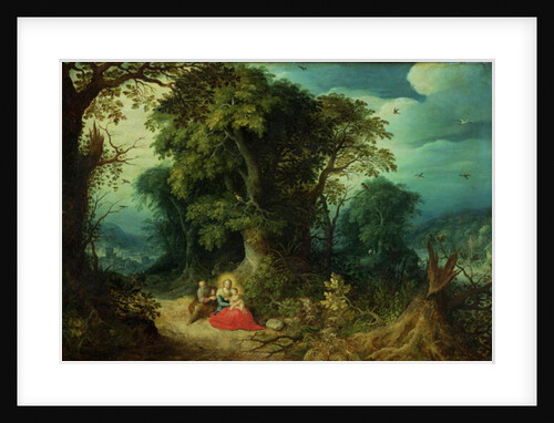 The Rest on the Flight into Egypt by Abraham Govaerts