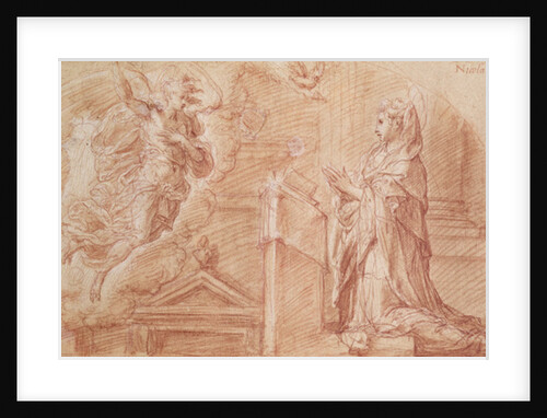 The Annunciation by Nicolo dell' Abate