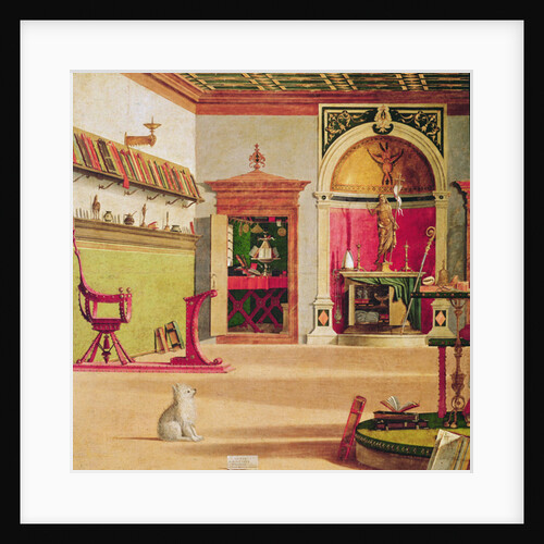 Detail of the Vision of St. Augustine, c.1502-08 by Vittore Carpaccio