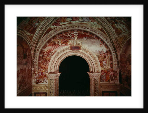 Prophets and the End of the World, entrance wall of the Chapel of the Madonna di San Brizio, 1499-1504 by Luca Signorelli