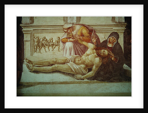 Detail of the Descent from the Cross by Luca Signorelli