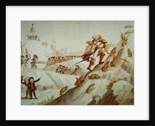 The Great Migration of the King of Marmots, 1792 by French School