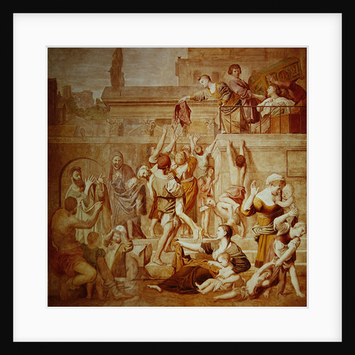 St. Cecilia Distributing Alms, c.1612-15 by Domenichino