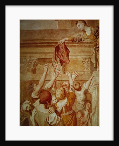 Detail of St. Cecilia Distributing Alms, c.1612-15 by Domenichino