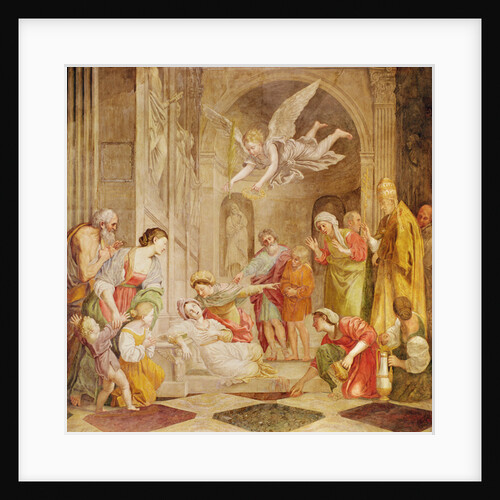 The Death of St. Cecilia, c.1614 by Domenichino