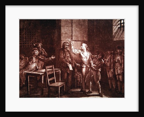 The Final Speech of Joseph Chalier by French School
