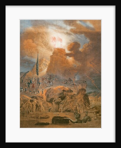 Triumph of the Mountain, 1793 by French School