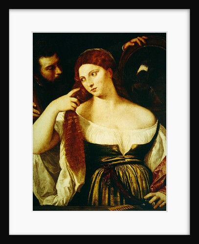 Woman Combing her Hair by Titian (c.1488-1576)