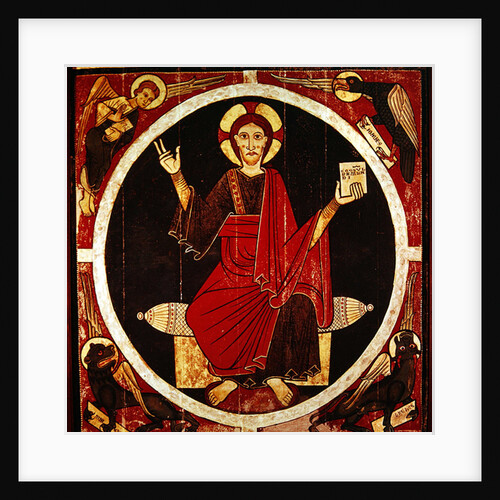 Christ in Majesty by Spanish School