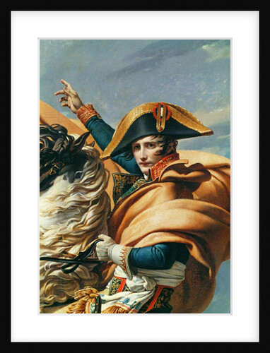 Bonaparte Crossing the Alps by Jacques Louis David