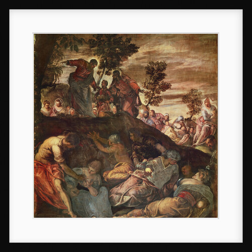 The Multiplication of loaves and fishes, c.1575 by Jacopo Robusti Tintoretto
