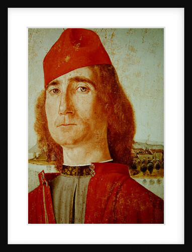 Man in a Red Beret, 1492 by Vittore Carpaccio