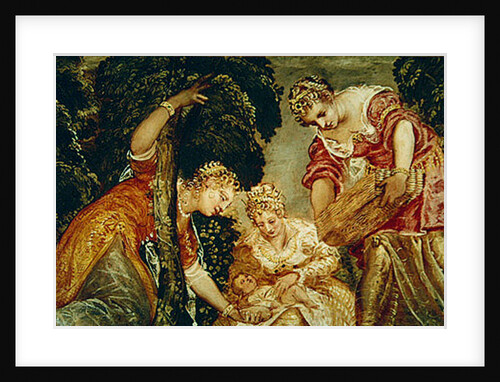 Moses Saved from the Waters, 1555 by Jacopo Robusti Tintoretto