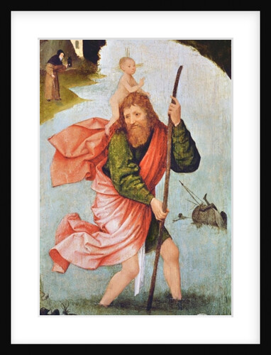 Saint Christopher by Hieronymous Bosch