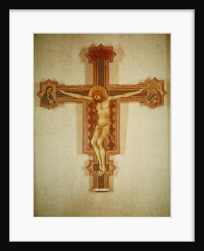 Crucifix with The Virgin and Saint John, c.1321-25 by Simone Martini