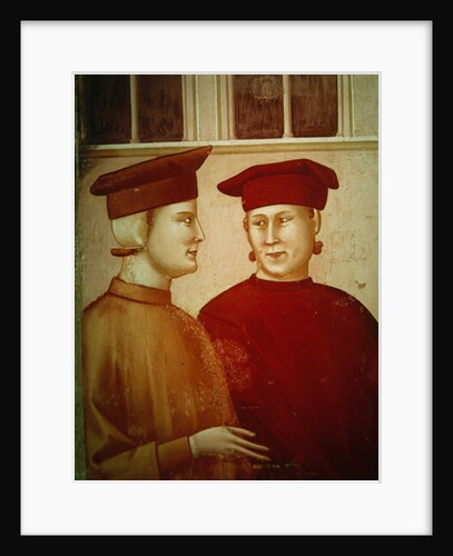 St Francis honoured by a simple man by Giotto