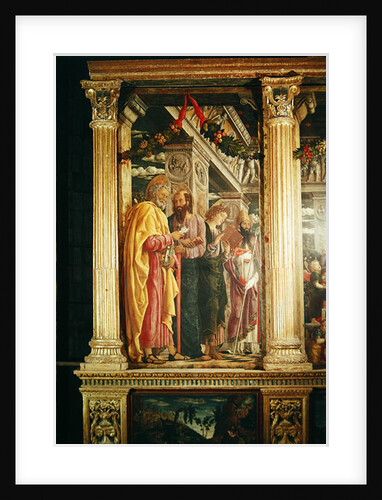 Altarpiece of St. Zeno of Verona by Andrea Mantegna