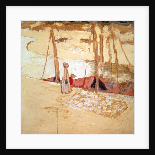 Promenade in the port at Le Pouliguen, 1908 by Edouard Vuillard