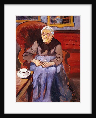 Portrait of the artist's Mother, 1912 by Marie Clementine Valadon