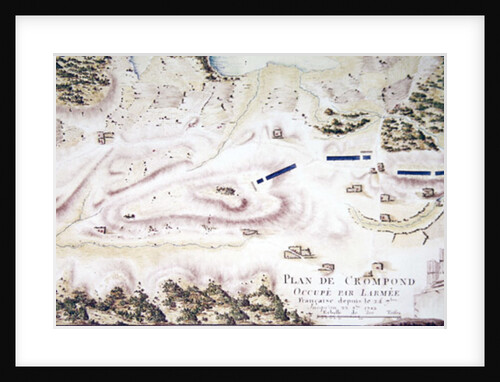 Map of Crompond by F. Dubourg